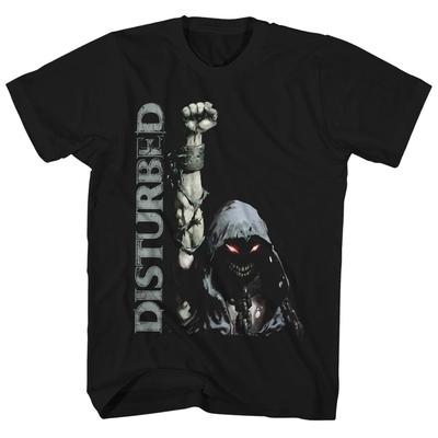 Disturbed Up Yer Fist Мужская футболка Рок-н-Ролл Классическая футболка группы Новая Черная