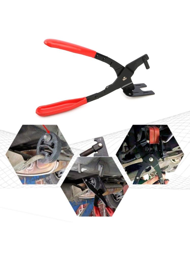 Щипцы для снятия зажима выхлопной трубы автомобиля, съемник для разборки, ремонта, эффективного удаления резиновых изоляторов