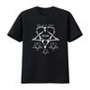 Его Heartagram присоединяйся ко мне в смерти тяжелая черная футболка с коротким рукавом винтажная стираная с принтом повседневная стильная эластичная унисекс