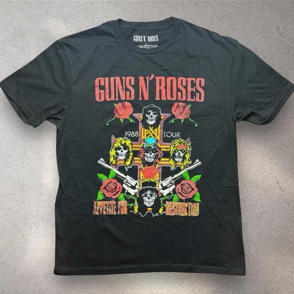 Guns N Roses Appetite For Destruction Футболка Тур 1988 Размер L Футболка Группы Рок
