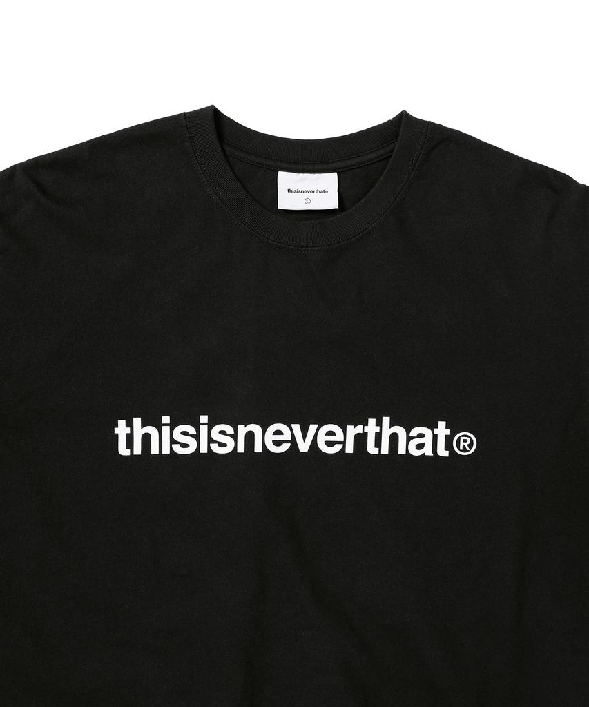 THISISNEVERTHAT T-Logo L/S Tee Black