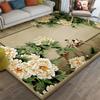The Floral Pattern Design Is Exquisite And Beautiful Indoor Carpet, Suitable for Outdoor Mat On The Porch Courtyard RV Balcony, Easy To Clean Carpet