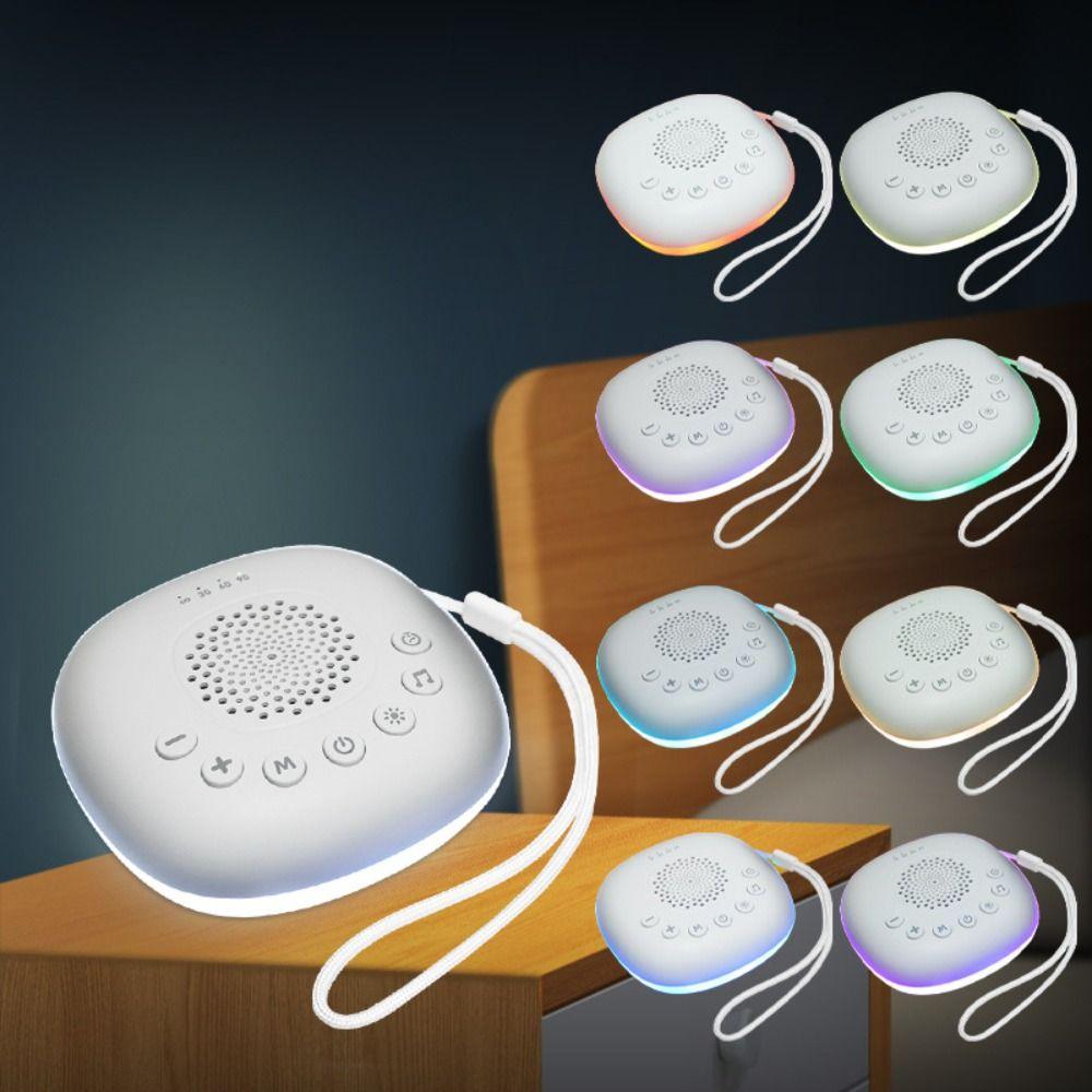 Volume Adjustable Baby Sleep Machine Portable Soothing Sounds Machine Newborn Gifts