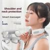 Smart Cervical Massager with Multi-Mode EMS Heat Therapy-Rechargeable Neck Pain Relief Device, 3D Shiatsu for Muscle Relaxation