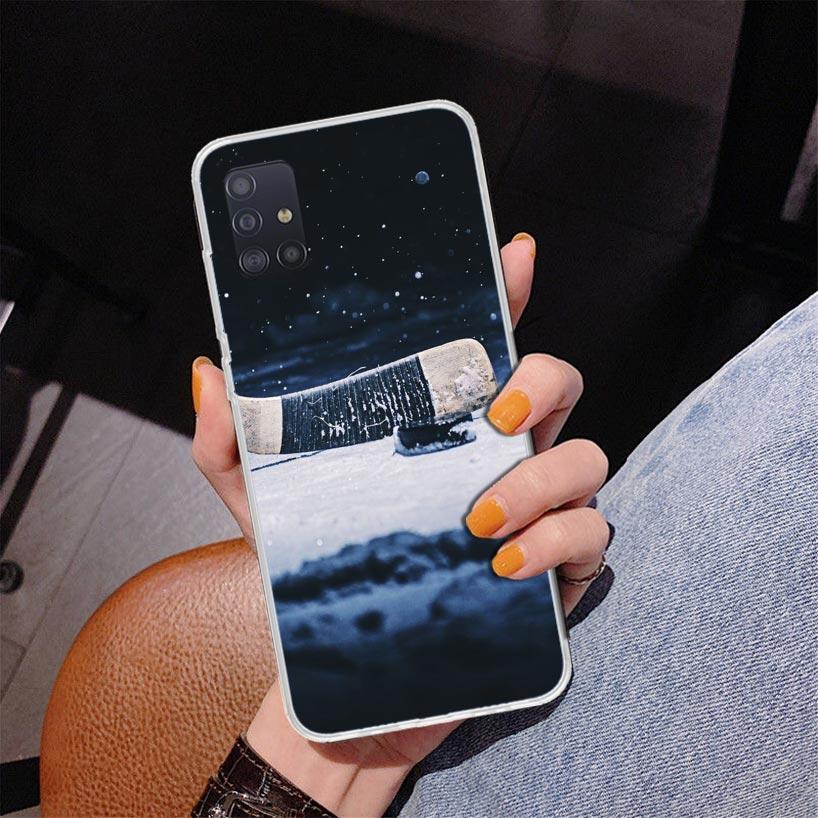 Чехол для телефона Sport 'Хоккейная площадка' для Samsung Galaxy A52 A32 A22 A12 A51 A31 A50S A30S A20S A10S Note 20 Ultra 10 Plus S10 A72 A7