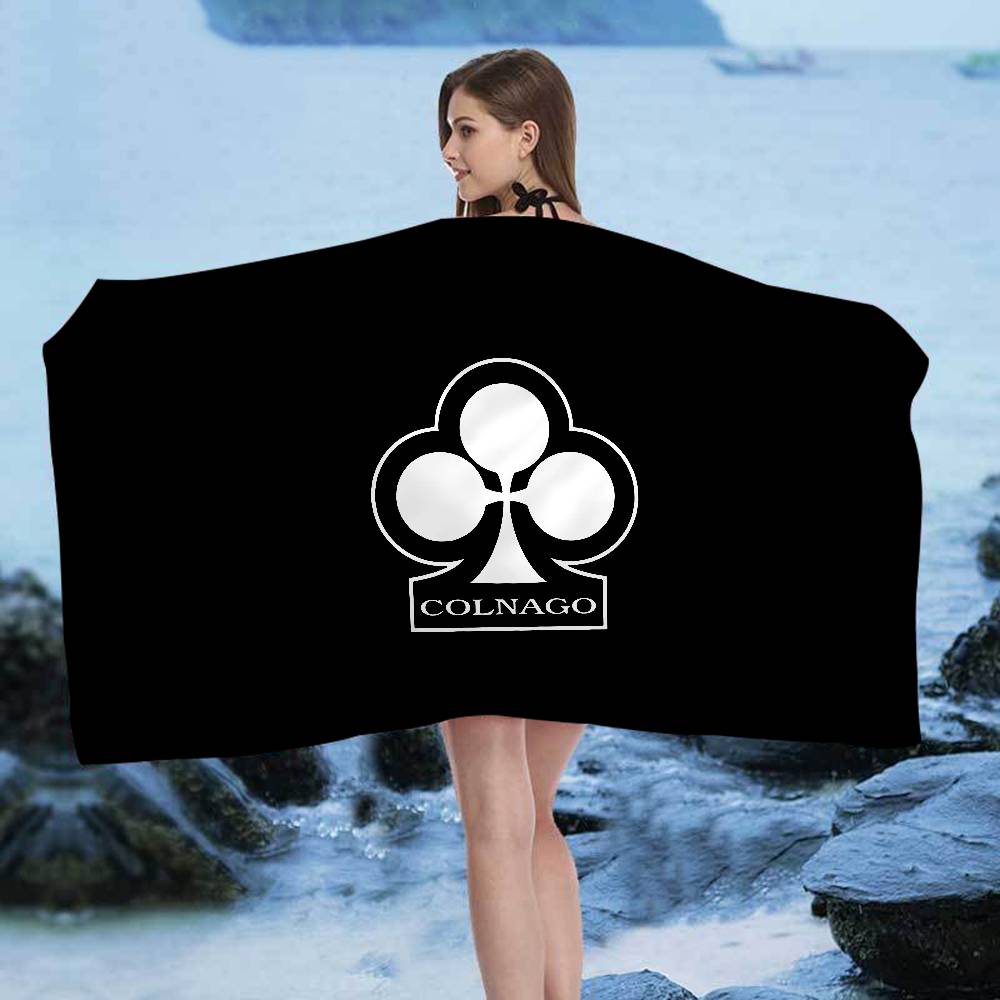 Colnago Logo Beach Towel Colorful Bath Towels For Girl Microfiber Quick Dry Sand Free Beach Yoga Spa Gym Pool