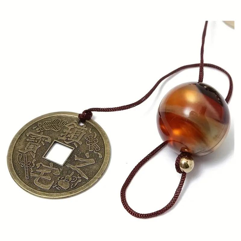 Уличный креативный 6-ти медный колокольчик металлический подвесной колокольчик для двора украшение