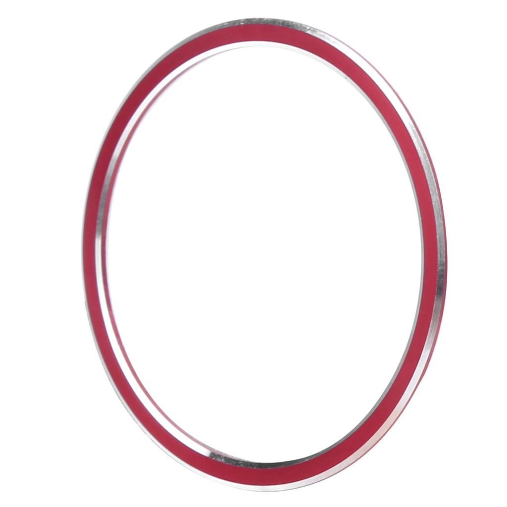 Ignition Inner Ring Trim Car Decoration Replacement for MercedesBenz A B C E Class CLA CLS GLC GLE(Red )