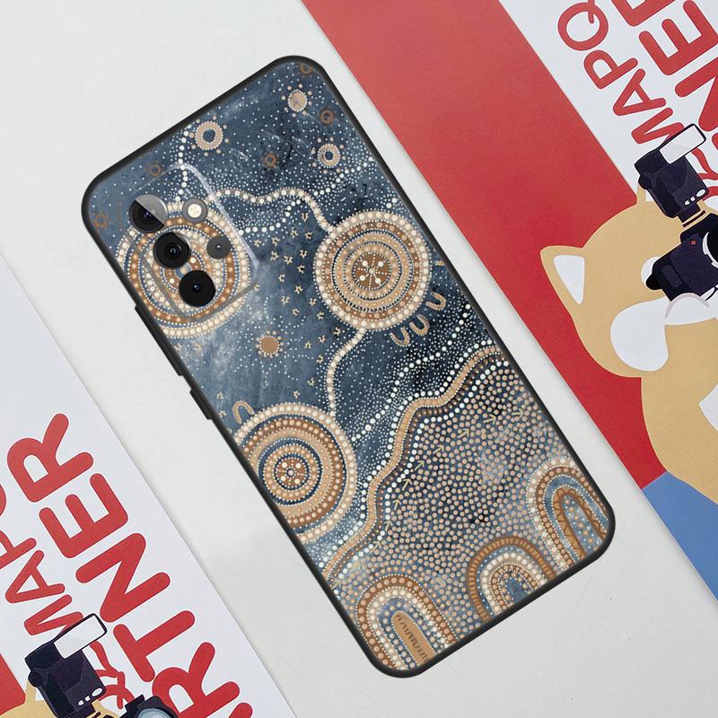 Чехол с принтом Аборигенного искусства для Samsung Galaxy A52 A32 A12 A56 A36 A16 A13 A23 A33 A53 A54 A34 A14 A15 A35 A55 A17
