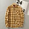Factory Leftover Stock Casual Washed Long Sleeve Shirt