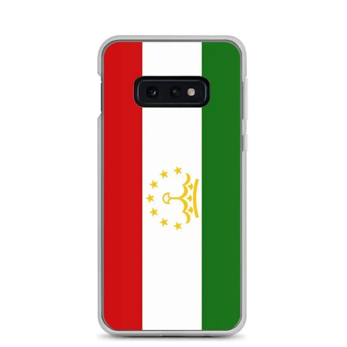 Coque Téléphone - Samsung - Galaxy S20 Plus - Drapeau Tadjikistan - Souple - Multicolore