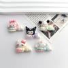 Cute Cartoon DIY Resin Ornaments: Sanrio Swimming Series Hair Clips, Phone Cases & Shoe Buckles