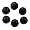 6 Pcs Stainless Steel D- Pad / Patch For PVC Inflatable Kayak