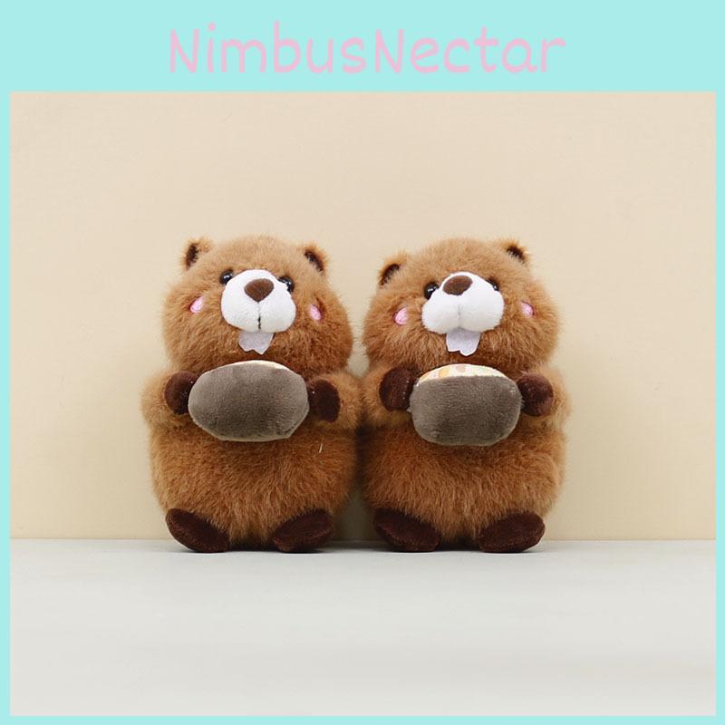 Мультяшный плюшевый кулон Мармозетка для детей, брелок для сумки, подарок, брелок с животным