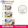 Pokemon Snorlax Cherry Blossom Mountain Print Doormat Anti-slip Absorbent Floor Mat for Home Entrance Bedroom Living Room Decor