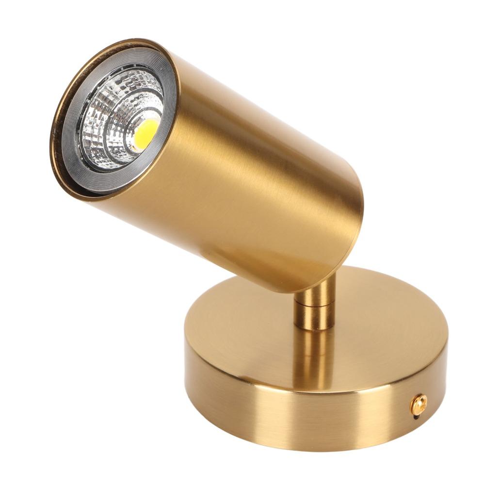 7W LED Wall Light 85-265V LED Wall Sconce Cozy Ceiling Spotlight Fixture Hotel