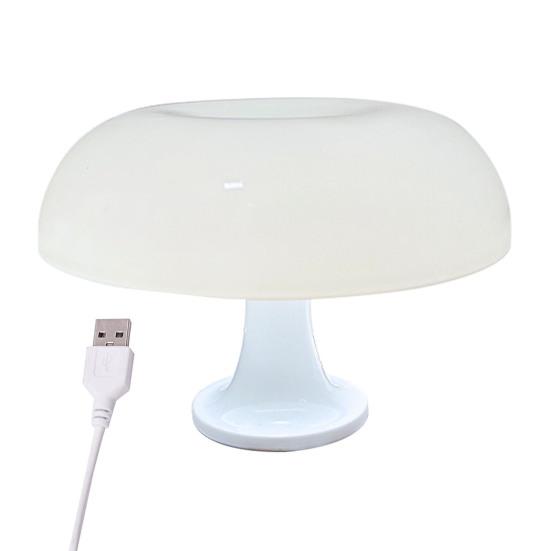 Mushroom Table Lamp LED Bedside Light Soft Glow Color Temperature Adjustable Decorative Modern Desk Lamp