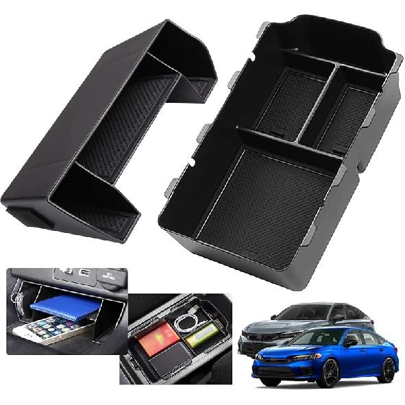 2024 2025 2026 Органайзер-лоток для центральной консоли Civic Для Honda Civic 11-го Поколения Седан Хэтчбек LX EX Sport Аксессуары Civic Центральная Консоль