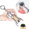 Portable Heavy Duty Wine Bottle Opener Multi-Function Cork Puller Beer Corkscrew Wine Opener Tool for Party Restaurant Elegant Gift