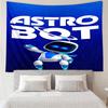 Astro Bot Tapestry for Bedroom Aesthetic Classroom Tapestries Wall Hanging for Living Room Dorm Office,Ideal Creative Gift