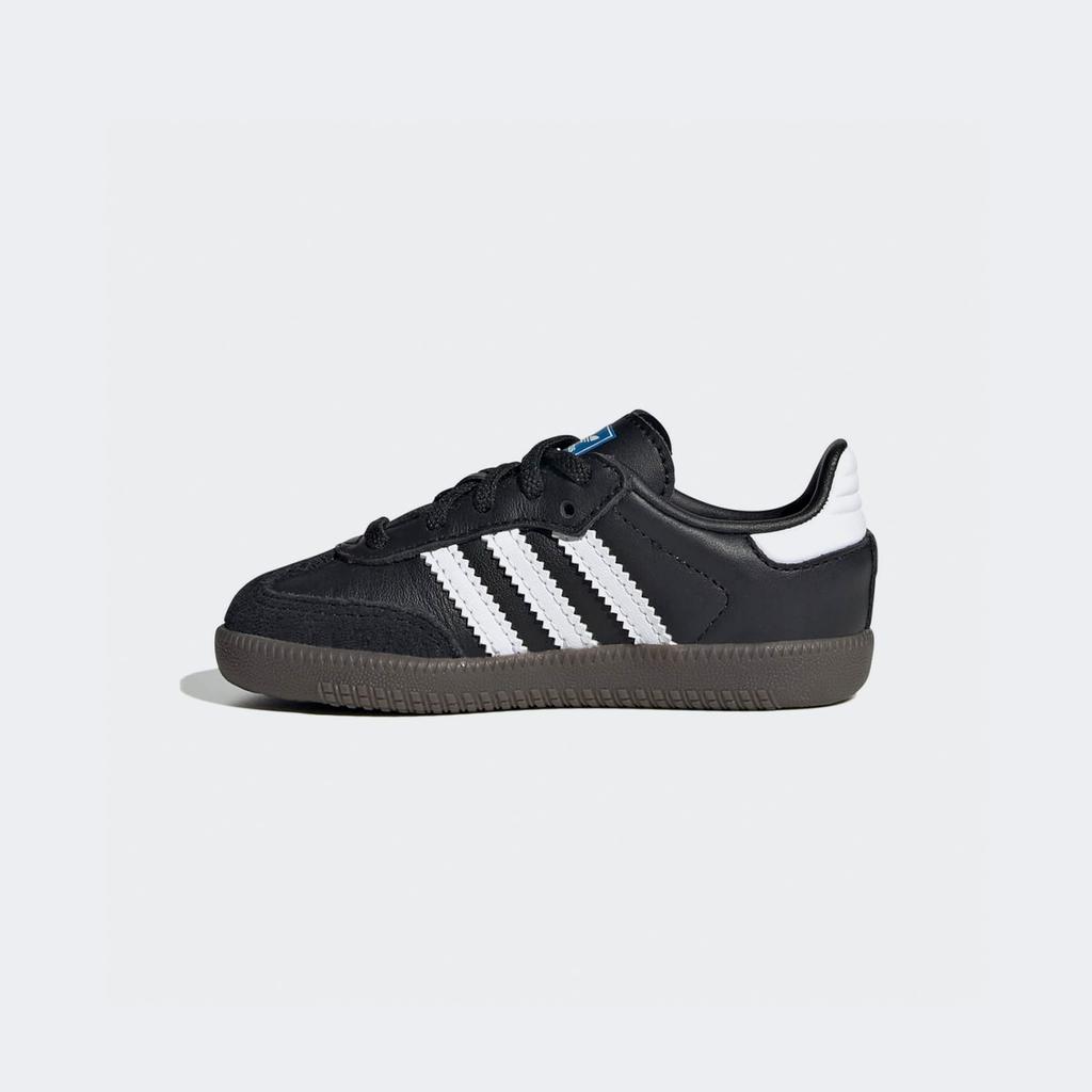 [Adidas] Samba Original EL Infant [IE3680-CBLACK/FTWWHT/GUM5]