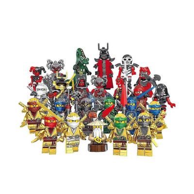 Набор из 24 шт. Мини-фигурок Ninjago Кай Джей Сэнсэй Ву Мастер Новый Конструктор Игрушка 2025