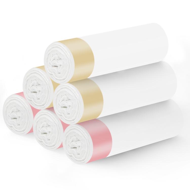 Утолщенные мусорные мешки с автоматической затяжкой для уборки дома