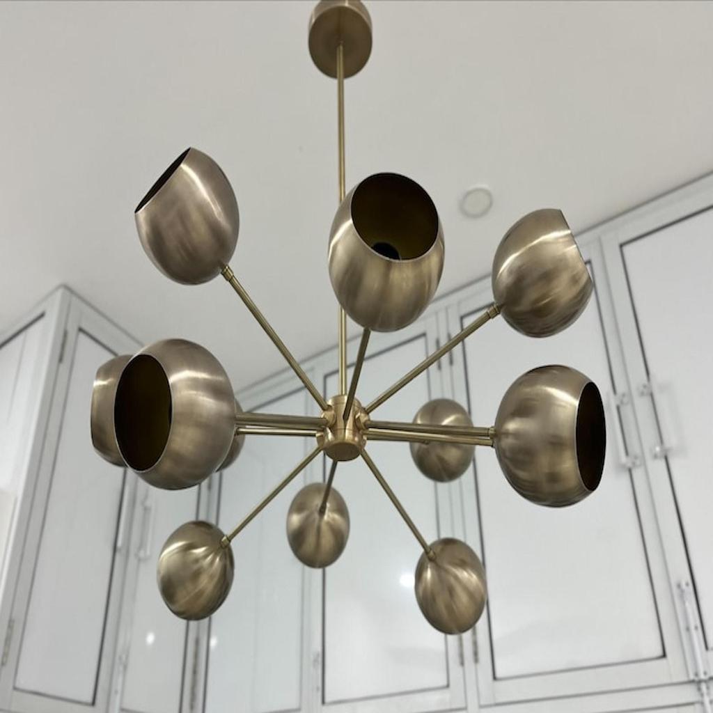 Люстра Mid Century 12 Arms Sputnik Chandelier Modern Light Fixture Stilnova Style Ceiling Light Fixture For Dinning Décor