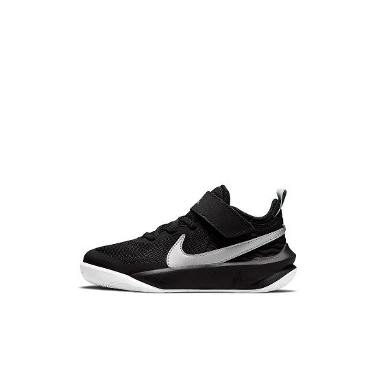 Nike Team Hustle D10 PS Черный Металлик Серебристый CW6736-004