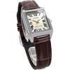 Женские кварцевые часы Casio Standard LTP-V007L-9B Светлое шампанское Золотой Коричневый кожаный ремешок