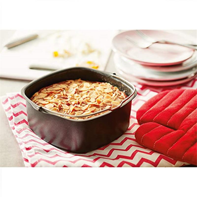 Комплект аксессуаров для фритюрницы, противень + силиконовая чашка для кексов, подходящая для различных брендов.