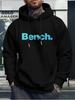 Мужская повседневная толстовка с принтом Bench - Хэллоуин модная одежда для взрослых Рождество осень и зима повседневные теплые топы