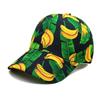 Spring/Summer Fashion Fruit Print Baseball Hat Soft Top Banana Duck Tongue Hat Unisex Pop Avocado Sunshade Duck Cap