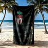Liverpool Football Club Beach Towel High Absorbency Quickdry Comfortable Lightweight