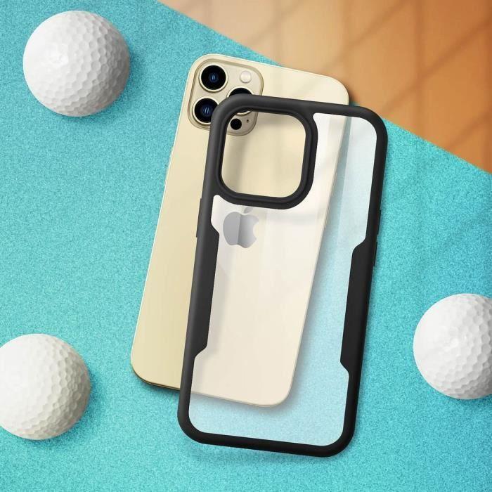Coque Anti-choc - PROSHOP - pour iPhone 13 Pro - Protection Intégrale - Noir - Semi-rigide