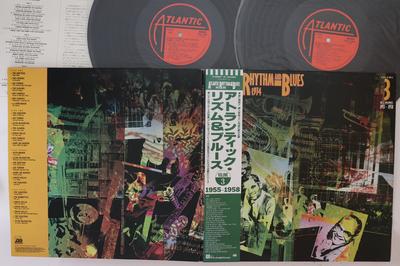 LP Пластинка РАЗНЫЕ ИСПОЛНИТЕЛИ - Атлантический Ритм-н-Блюз 1947-1974 ( P52078 ATLANTIC 1986 Япония Оби Соул/Фанк Б/У