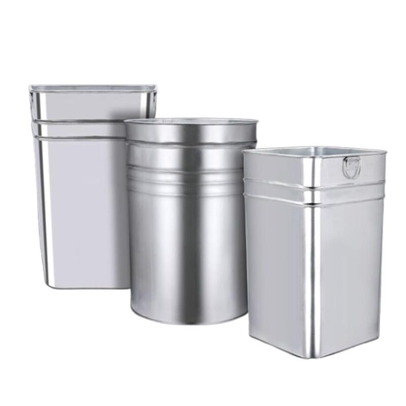 Outdoor Thickened Stainless Steel Trash Can Liner