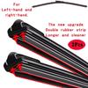 rldf3 Wiper LHD Front Wiper Blades For Seat Ateca 2016 - 2023 2022 2021 2020 Windshield Windscreen Window Brushes 26"18" Accessories