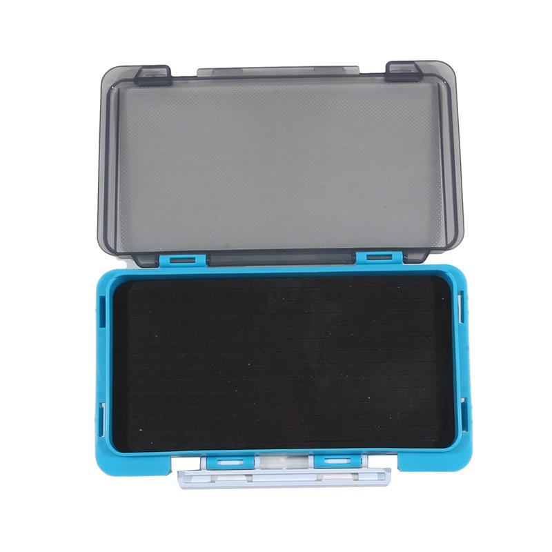 PP рыболовный ящик портативный губчатый коврик коробки для нахлыстовых приманок органайзер для хранения крючков чехол для приманки коробка для аксессуаров