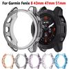Чехол для Garmin Fenix 8 43мм 47мм 51мм AMOLED SOLAR Мягкий ТПУ Чехол Протектор Защитный Бампер Аксессуары