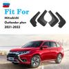 Front Rear 4pcs FOR Mitsubishi Outlander PHEV Mudguards Splash Mud Flap Guards Fender Mudflaps Car Accessories Auto Styline