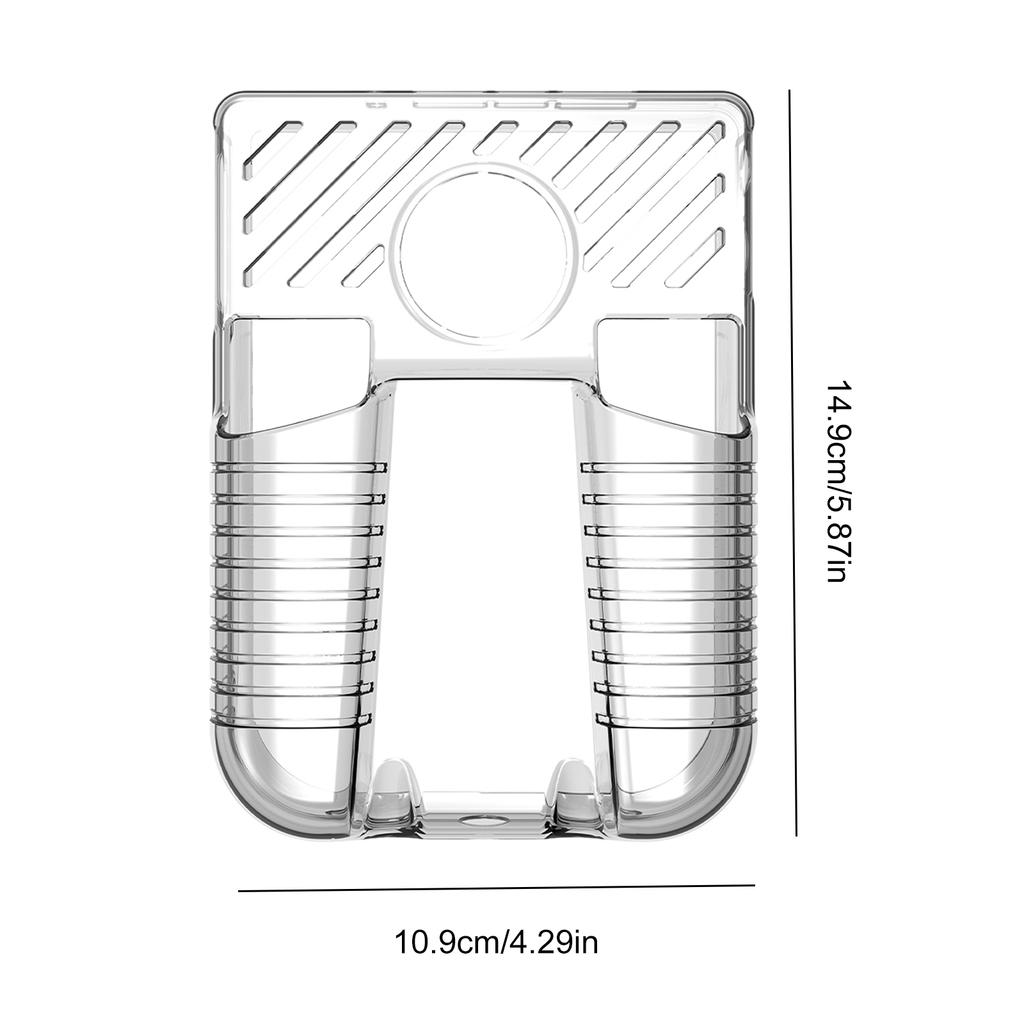 Высококачественный прозрачный защитный чехол из ТПУ для игровой консоли ANBERNIC RG406V Тонкий и прочный Противоударный Игровые аксессуары