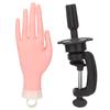 Realistic Nail Art Training Hand Bendable Mannequin Hand Flexible Fake Nail Practice Hand