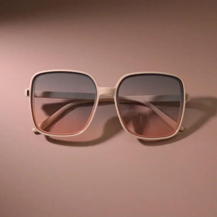 Прочные высококачественные классические квадратные солнцезащитные очки модные женские мужские ретро стильные очки повседневные минималистичные женские мужские