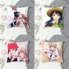 FFood Wars Shokugeki no Soma Двусторонняя квадратная декоративная наволочка для дивана, гостиной, домашнего декора