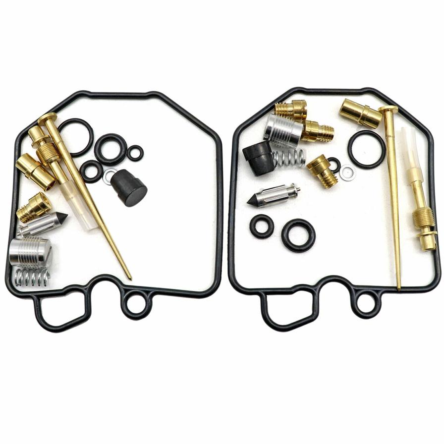 2X Motorcycle Carburetor Repair Rebuild Kit For CX500C 80-82 Custom 80-81 Deluxe
