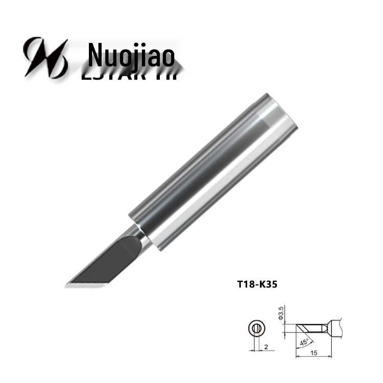 Наконечник для паяльника Noshida T18-K, форма подковы, универсальный для HAKKO White Light.