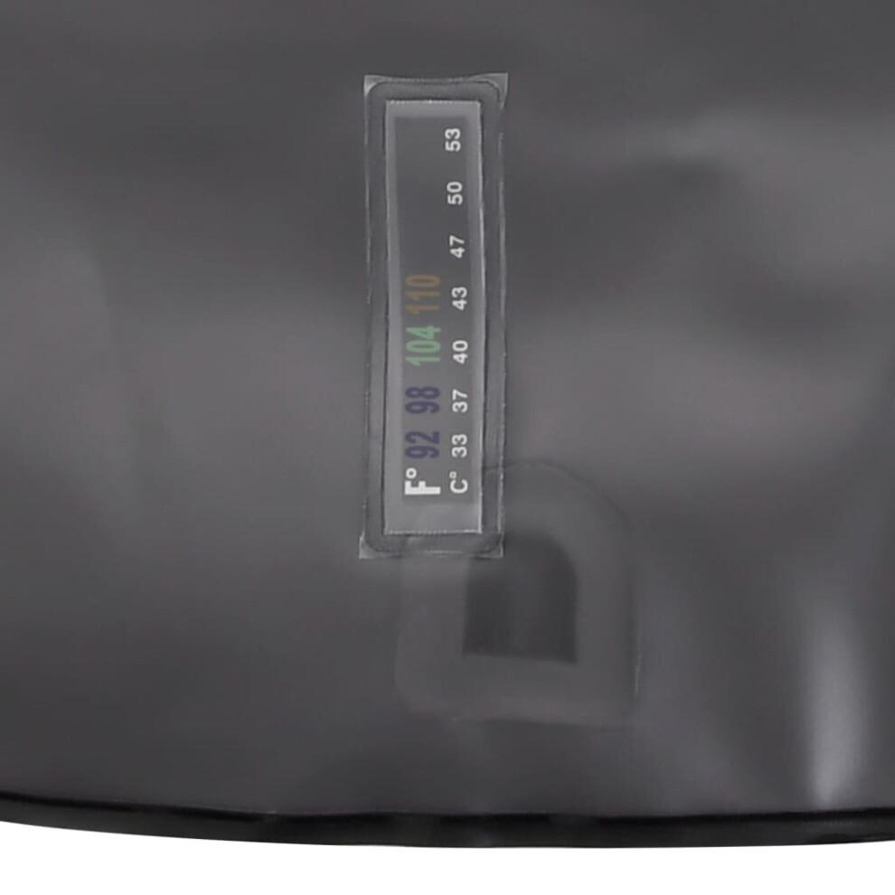 vidaXL Camping Shower Bag Solar Shower Bag Portable Shower Bag 20 L Blue PVC