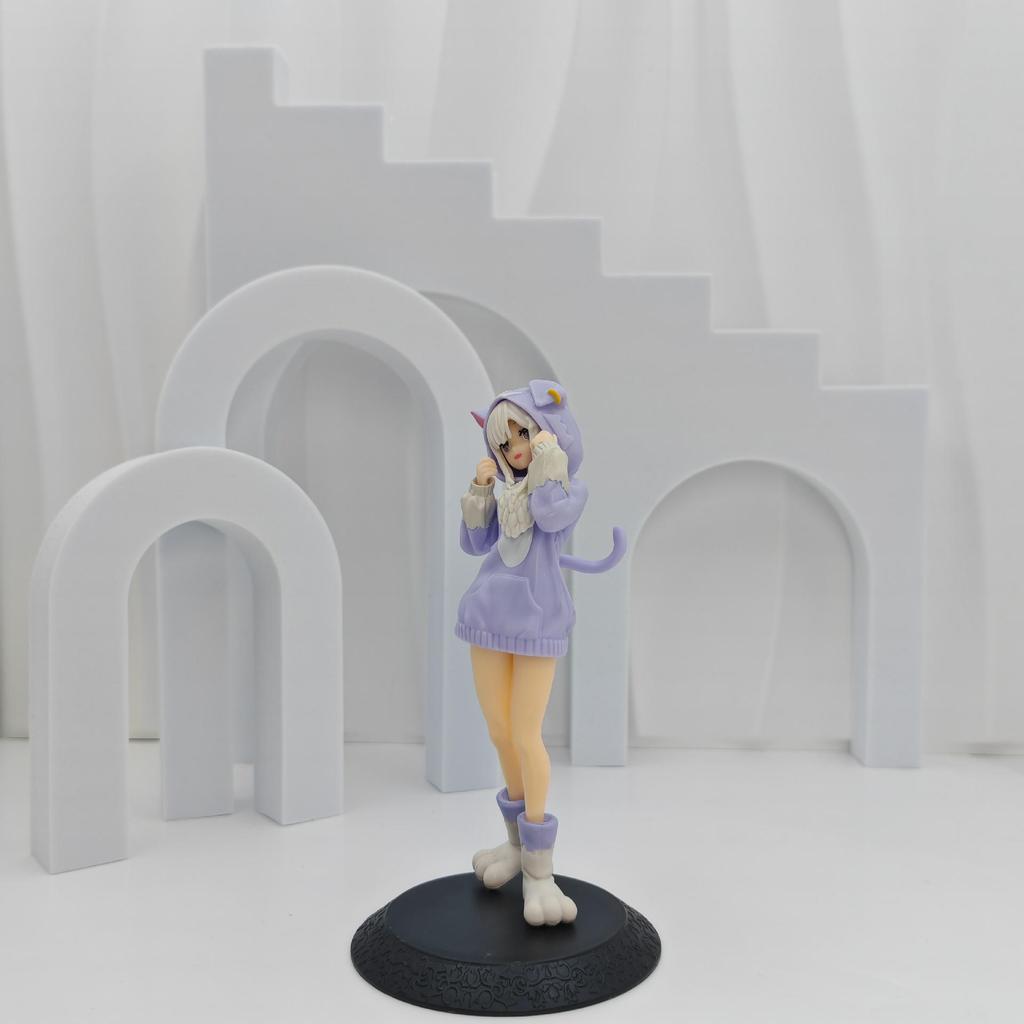 Re:Zero Rem & Ram Figure Set - Obedience Model Kits and Cake Decorations
