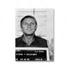 Mugshot знаменитости плакат настенная кровать Декор для гостиной минималистский черный, белый цвет художественная фотография фото комната домашний декор живопись